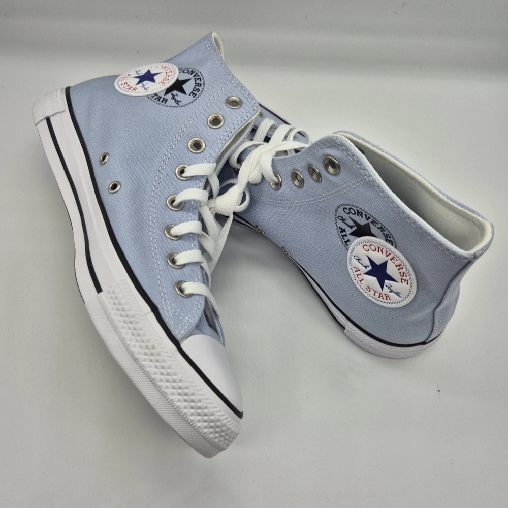 Converse Chuck Taylor All Star High Top Sneakers - Light Blue - Picture 6 of 12